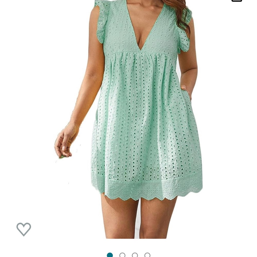 Lined babydoll dress/romper size M